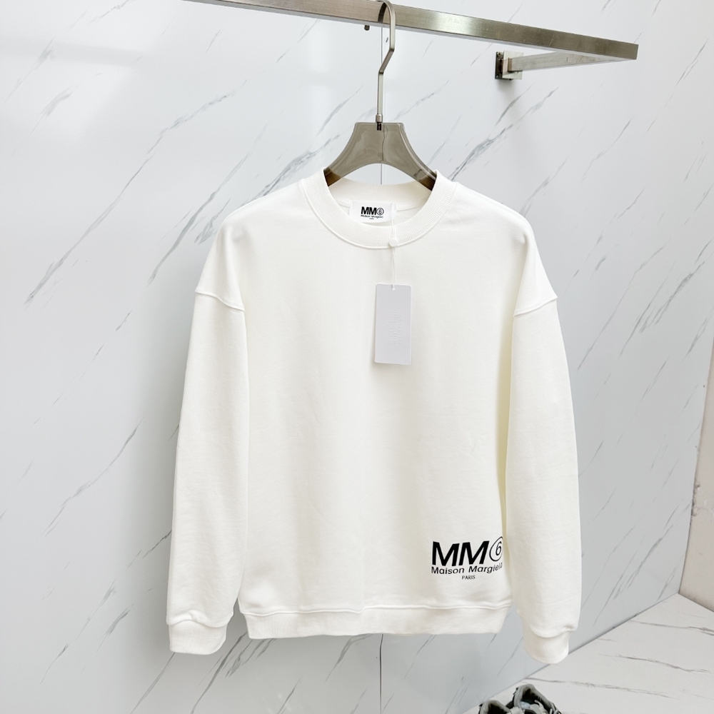 Margiela Early Autumn Fashion Casual Round Neck Long Sleeve Sweater